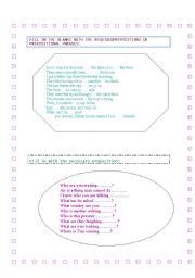 english teaching worksheets prepositions