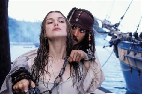 Keira Knightley Nuda ~30 Anni In Pirates Of The Caribbean The Curse