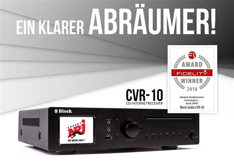 cvr  stereo    receiver audio vertriebat