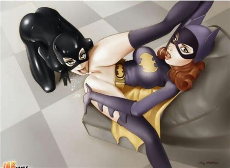 Catwoman Eats Out Batgirl Gotham City Lesbians Superheroes Pictures