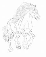 Pages Vanner Gypsy Coloring Color Getcolorings Horse sketch template