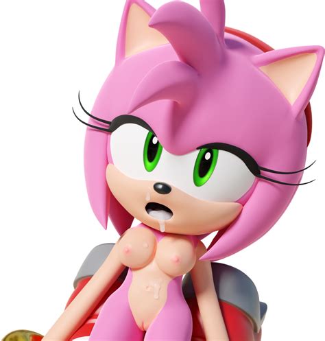 Rule 34 After Sex Amy Rose Anthro Boots Bracelet Breasts Clothing Cum