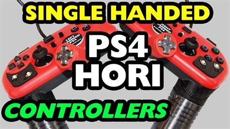 single handed ps controller  hori mini youtube