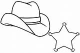 Cowboy Hat Coloring Drawing Pages Draw Line Badge Sherrif Printable Clipart Clipartmag Clipartbest Getcolorings Template Hats Getdrawings Cowgirl Choose Board sketch template