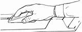 Mouse Principles Rest Ergonomics Wrist Using Hands Computer Position Gif Slightly When Hold Accurate Approach Keep sketch template
