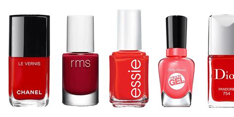11 best red nail polish colors classic red manicure colors