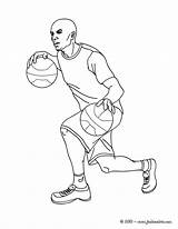Colorear Jugador Pelotas Harlem Dribbling Trotters Baloncesto Jugadores sketch template