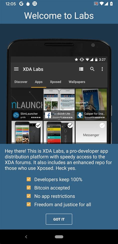 xda labs apk   android
