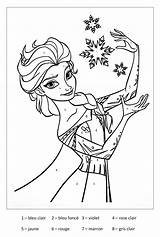 Frozen Coloring Elsa Color Kids Magic Pages Coloriage Magique Print Des Disney Beautiful Reine Neiges Does Her Visiter Children Imprimer sketch template