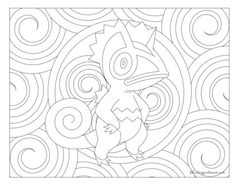 kecleon pokemon coloring page windingpathsartcom