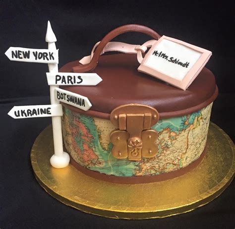 The Greatest Travel Wedding Cake Travel Cake Suitcase Cake Luggage