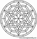 Stained Glass Celtic Coloring Pages Patterns Round Mandala Stainedglasshobby Pattern Panel Embroidery Mosaic Star Search Google Designs Panels Colouring Knot sketch template