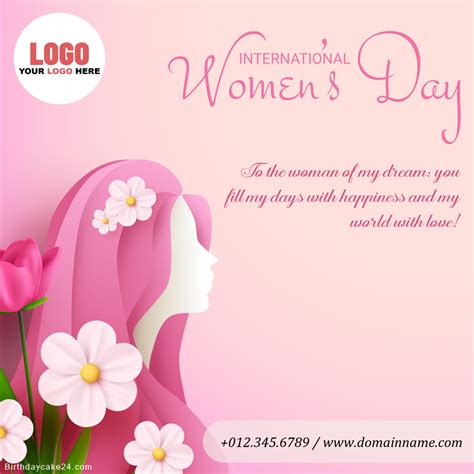 international womens day wishes  logo