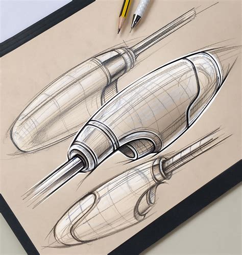 design sketches illustrations  part  behance