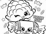Shopkins Coloring Pages Lips Lippy Getdrawings sketch template