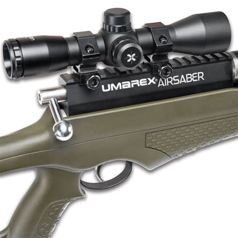 umarex airsaber arrow rifle airgun  scope