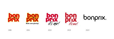 fashion brand bonprix considerably reworks  logo