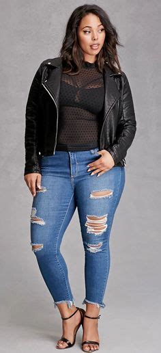 casual look jeans and peplum top curvaceous beauties w style pinterest peplum tops the