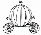 Carriage Cinderella Pumpkin Coloring Drawing Pages Clipart Coach Silhouette Princess Printable Getdrawings Sheet Wedding Back Centerpieces Outline Table Collection Horse sketch template