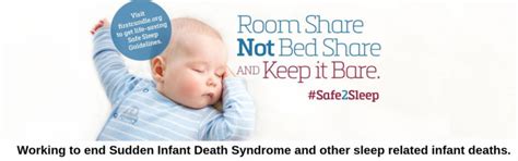 working to end sudden infant death syndrome and other sleep related