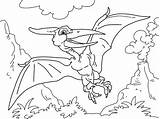 Pteranodon Coloring Dinosaur Para Colorear Dinosaurio Pages sketch template