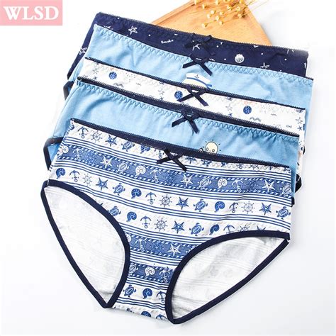 Women Panties Cotton Underwear Cute Printed Intimate Plus Size Seamless
