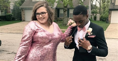 After Being Fat Shamed Over Prom Photos This Teen Couple