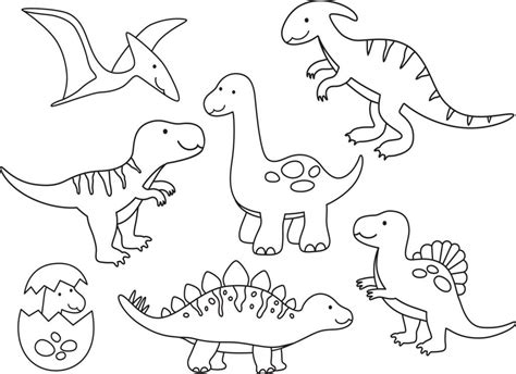 wont    facts  dinozaury kolorowanki