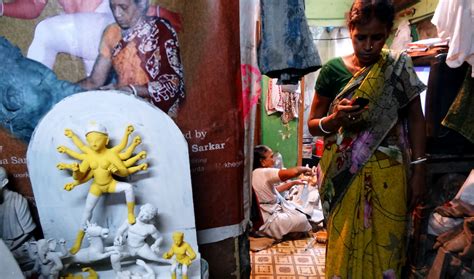 female artisans defy tradition to create hindu goddesses
