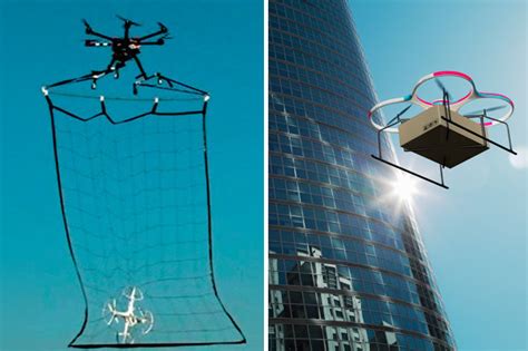 drone wars tokyo police deploys interceptors armed  nets  catch nuisance drones daily star