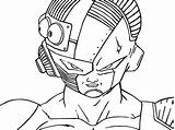 Frieza Mecha Coloring Lines Pages Deviantart sketch template
