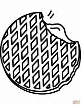 Stroopwafel Coloring Pages Clogs Dutch Netherlands Drawing Dot sketch template
