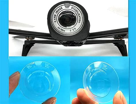 parrot bebop  drone camera lens sheets  transparent protective cover