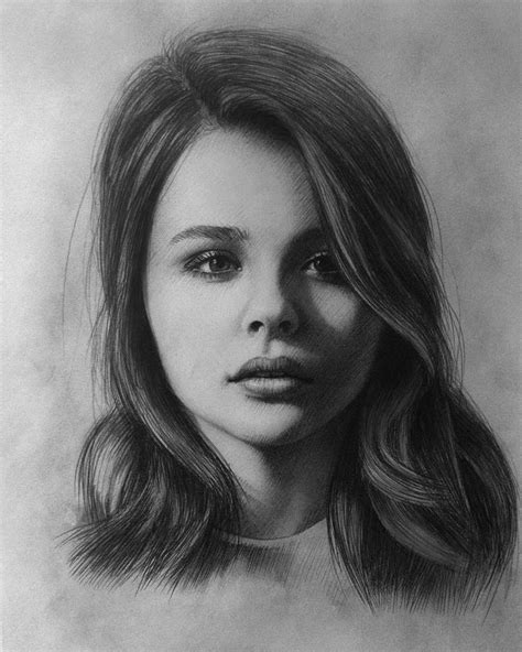 expressive realistic portraits beautiful pencil drawings