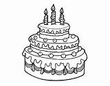 Compleanno Bolo Colorare Tarta Torte Disegni Pasteles Bolos Coloring Tarte Aniversário Aniversari Dibuixos Tart Pastissos Dibuix Acolore Cumpleanos Cake Pastis sketch template