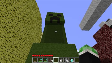 Giant Creeper Minecraft Project