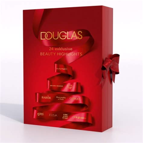 douglas beauty advent calendar  contents