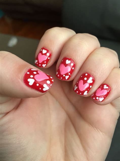 valentines day nails red nails valentines day nails red nail polish