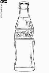 Coca Coke Coloriage Flasche Flaschen Zeichnen Soda Ausmalbilder Cocacola Gatorade Botellas Gaseosa sketch template