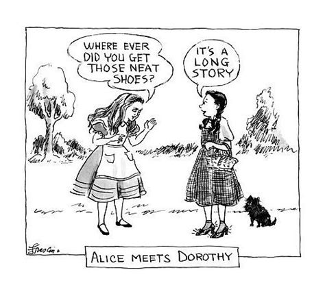 Alice Meets Dorothy New Yorker Cartoons Alice Library
