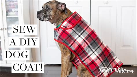 sew  diy dog coat   draft  pattern youtube