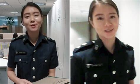 pretty police inspector in spf video reported for stealing hearts stomp