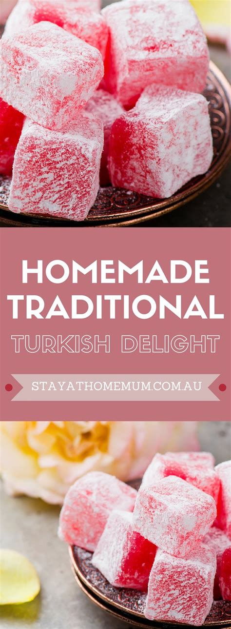 Homemade Turkish Delight Stay At Home Mum