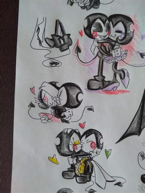 becky x bendy fan art bendy and the ink machine amino