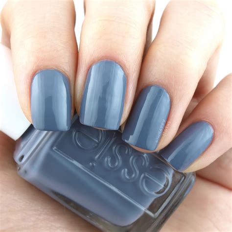essie blue nails nail polish colors summer slate nails