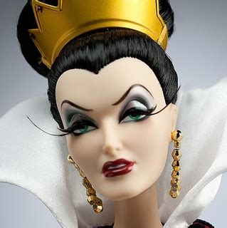 disney villains designer evil queen doll headshot flickr