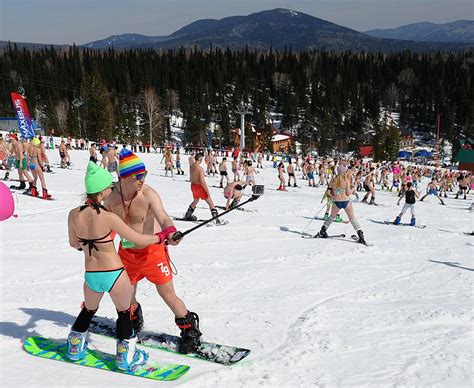 sex ski ladies bikini babes sex up siberia s slopes daily star