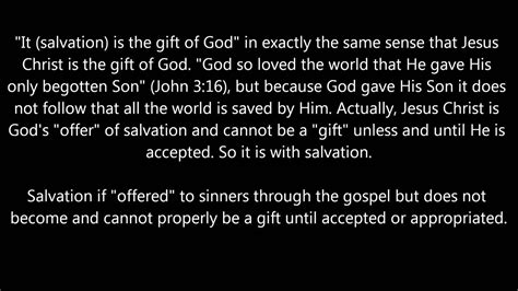 salvation by grace youtube