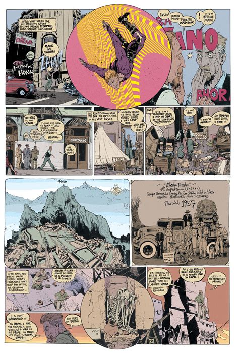 page 6 wednesday comics paul pope artwork