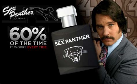 Anchorman Sex Panther Cologne Ts For Movie Lovers